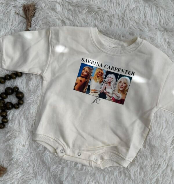 Custom Music Artist Sweatshirt Romper