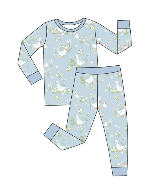 The Little Gosling 2-Piece Pajama Set